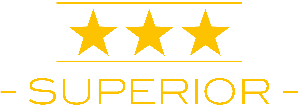 Excellent Quality: We are now a 3-Star Superior Hotel!
